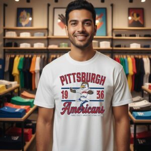 Pittsburgh 1936 Americans Forbes Field American Rugby League T-Shirt