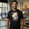 Pittsburgh Steelers And Georgia Bulldogs Two Teams One Heart Scratch T-Shirt