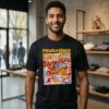 Pittsburghese Yinzer Slang Collage Graphic T-Shirt