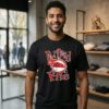 Portland Fire Wnba Basketball Flame Sketch T-Shirt