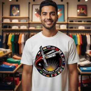 Project Hail Mary Mission Patch T-Shirt