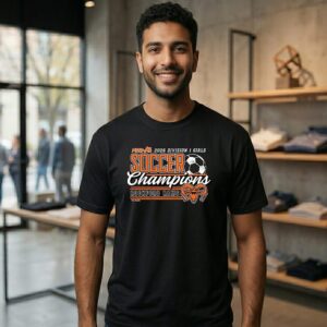 Rockford Rams 2026 Mhsaa Girls Soccer D1 Champions T-Shirt