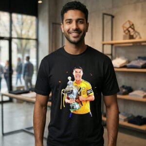 Ronaldo Al Nassr 2025-26 Saudi Pro League Champions Trophy T-Shirt