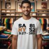 Sa 81 Ny 52 3rd Quarter Scoreboard Dad T-Shirt