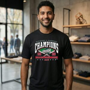 Sacred Heart Irish 2026 Mhsaa Baseball D4 Champions T-Shirt
