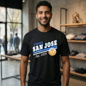 San Jose Hockey Pwhl Est 2026 T-Shirt