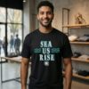 Seattle Mariners Baseball Sea US Rise Logo T-Shirt