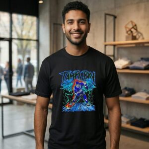 Skeleton Tampa Bay Lightning Hockey Graphic T-Shirt