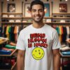 Smiley Being Human Is Hard Cartoon T-Shirt