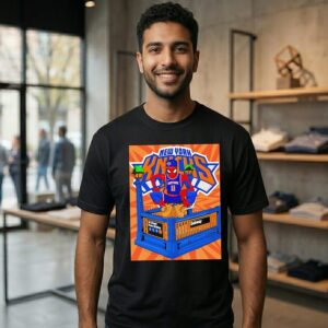 Spider Man New York Knicks NBA Finals 2026 T-Shirt
