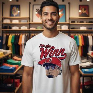 St. Louis Baseball Masyn Winn For The Winn Swag Head T-Shirt