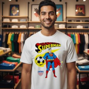 Superman X Fifa World Cup 2026 U.s.a. Soccer T-Shirt