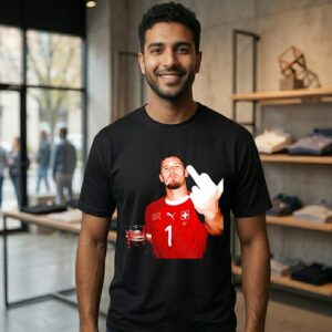 Switzerland National Football Team Players 1 Gave Me The Finger T-Shirt
