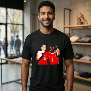 Switzerland National Football Team Players 8 And 10 Gave Me The Finger T-Shirt