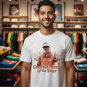 Texas Rowing Dave O’neill Coach And Staff Of The Year T-Shirt