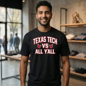 Texas Tech Red Raiders Vs All Y’all T-Shirt