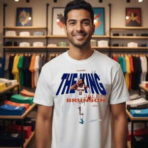 The King Of Nyc Jalen Brunson Signature T-Shirt