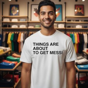 Things Are About To Get Messi World Cup T-Shirt