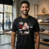 Tj Spade Dead Mans Hans Playing Card And Skull T-Shirt
