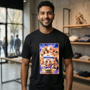 Ufc Freedom 250 Artist Series Poster T-Shirt