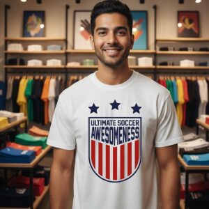 Ultimate Soccer Awesomeness 2026 Logo T-Shirt