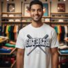 Unc Baseball Gdtbath Baseball Bats Crossed T-Shirt