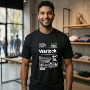 Warlock 100 Destiny Contents May Vary In Dna Points For Attention T-Shirt