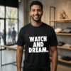 Watch And Dream Nebraska Cornhuskers Football T-Shirt