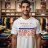 Welcome To Madison Square Houses New York City Basketball Authority 1968 T-Shirt