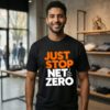 Wind Turbine Just Stop Net Zero T-Shirt