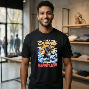 Wolf You Don’t Need Cardio If You’re Heartless T-Shirt
