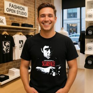 Al Pacino Scarface A Brian Depalma Film T-Shirt