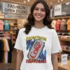 Aspartame Causes Happiness Diet Coke Soda T-Shirt