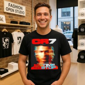 Cristiano Ronaldo Cr7 To Time To Stop Time Waits For No Man Except This One T-Shirt