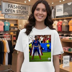 Cristiano Ronaldo Homelander The Boys Hero Pose T-Shirt