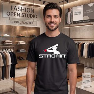 Davis Martin Strokin T-Shirt