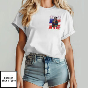 Derek Stranger Things Happy 4th Of July Suck My Fat One T-Shirt