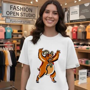 Donnie Roses 2026 Goat Demon Tattoo Style T-Shirt