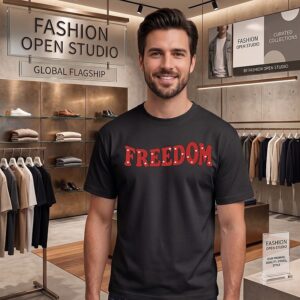 Freedom 4th Of July Couple T-Shirt