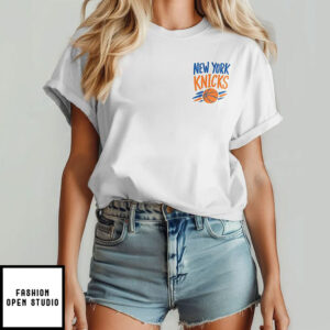 Go New York Go Statue Of Liberty Knicks Basketball T-Shirt