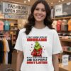 Grinch Christmas I Can’t Argue With My Husband He’s Older Than Me And Old People Don’t Listen T-Shirt