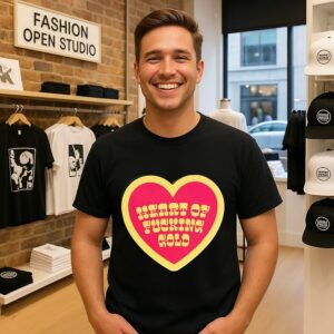 Heart Of Fucking Gold Sarcastic Quote T-Shirt