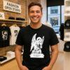 Horror Never Stops But Neither Do I Angel With Rifle T-Shirt
