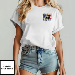 I Knew It I’m Surrounded By Assholes Funny Spaceballs Movie Patriotic 4th Of July T-Shirt