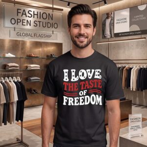 I Love The Taste Of Freedom Couple T-Shirt