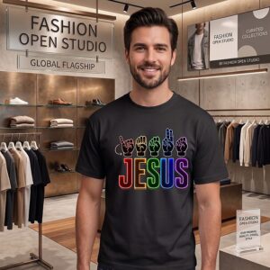 Jesus Asl Sign Language Christian T-Shirt
