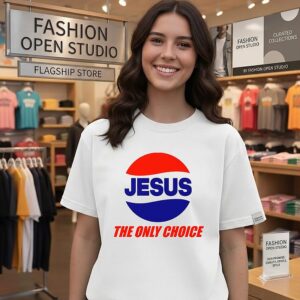 Jesus The Only Choice Pepsi Logo T-Shirt