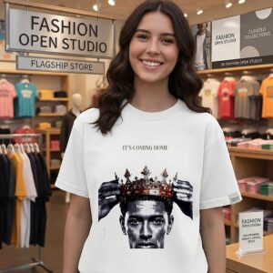 Jude Bellingham It’s Coming Hame Wear A Golden Crown Soccer T-Shirt