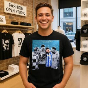 Luka Modric Cristiano Ronaldo Lionel Messi Neymar The Last One Standing T-Shirt
