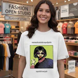 Memasuki Usia Kalo Saya Dijauhin Saya Lebih Menjauh T-Shirt